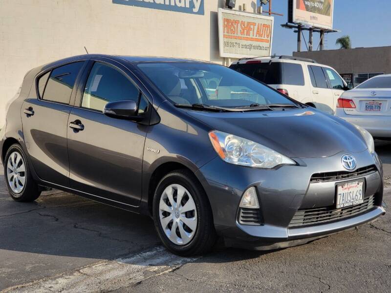 2013 Toyota Prius c for sale at First Shift Auto in Ontario CA