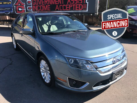 2011 Ford Fusion Hybrid for sale at ROCK STAR TRUCK & AUTO LLC in Las Vegas NV
