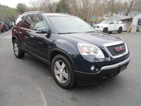 2012 GMC Acadia for sale at Route 4 Motors INC in Epsom NH