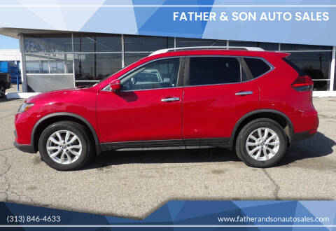 2017 Nissan Rogue for sale at Father & Son Auto Sales in Dearborn MI