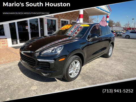 2016 Porsche Cayenne for sale at Mario's South Houston in South Houston TX