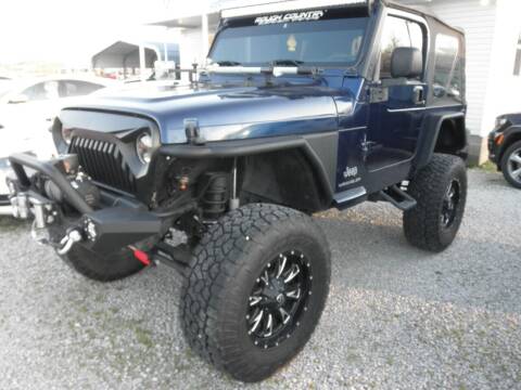 2003 Jeep Wrangler for sale at Reeves Motor Company in Lexington TN