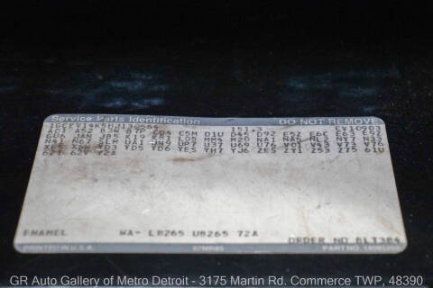 1987 Chevrolet R/V 10 Series V10