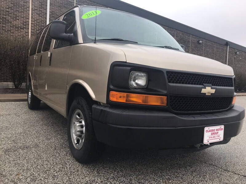 2011 Chevrolet Express Passenger for sale at Classic Motor Group in Cleveland OH