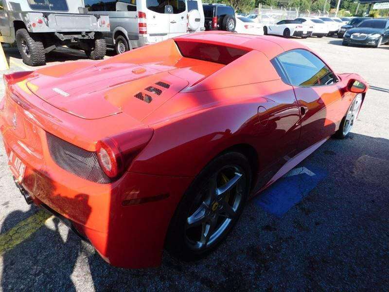 2012 Ferrari 458 Spider