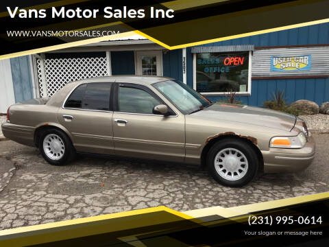2002 Ford Crown Victoria for sale at Vans Motor Sales Inc in Traverse City MI