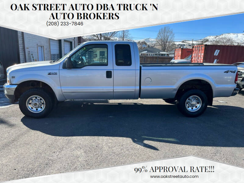 2001 Ford F-250 Super Duty for sale at Oak Street Auto DBA Truck 'N Auto Brokers in Pocatello ID