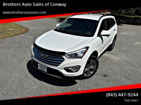 2014 Hyundai Santa Fe for sale at Brothers Auto Sales of Conway in Conway SC