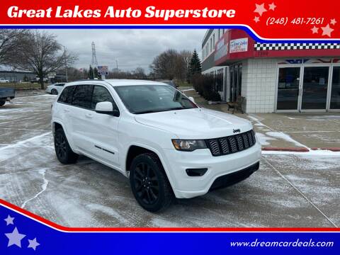 2018 Jeep Grand Cherokee for sale at Great Lakes Auto Superstore in Waterford Township MI