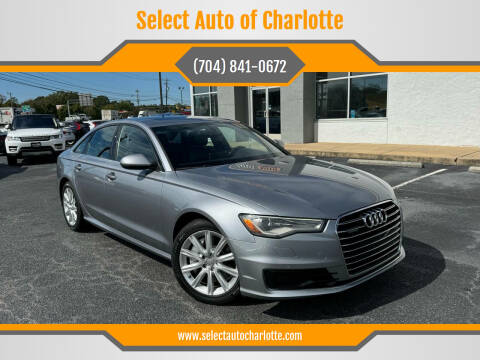 2016 Audi A6 for sale at Select Auto of Charlotte in Matthews NC