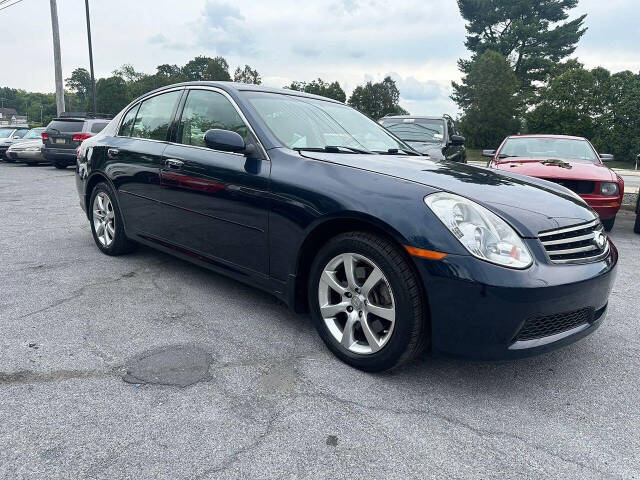 2006 INFINITI G35 for sale at Sams Auto Repair & Sales LLC in Harrisburg, PA