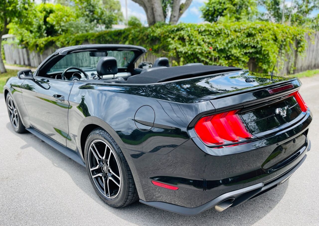 2021 FORD Mustang Convertible - $23,485