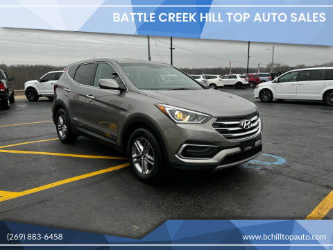 2018 Hyundai Santa Fe Sport for sale at Battle Creek Hill Top Auto Sales in Battle Creek MI