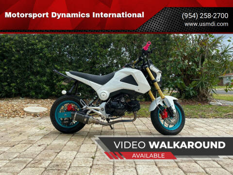 2015 Honda Grom for sale at Motorsport Dynamics International in Pompano Beach FL