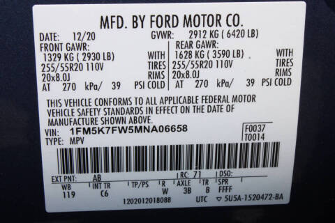 2021 Ford Explorer Hybrid Limited