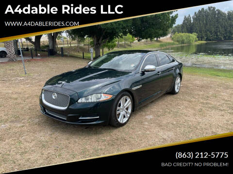 2011 Jaguar XJL for sale at A4dable Rides LLC in Haines City FL
