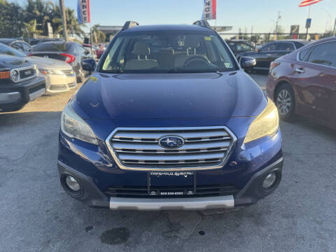 2015 Subaru Outback for sale at America Auto Wholesale Inc in Miami FL