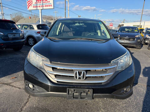 2013 Honda CR-V for sale at M & J Auto Sales in Attleboro MA