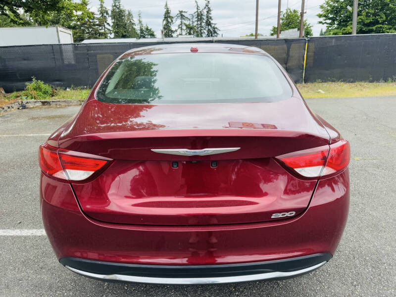 Used 2015 Chrysler 200 Limited with VIN 1C3CCCAB6FN759421 for sale in Tacoma, WA