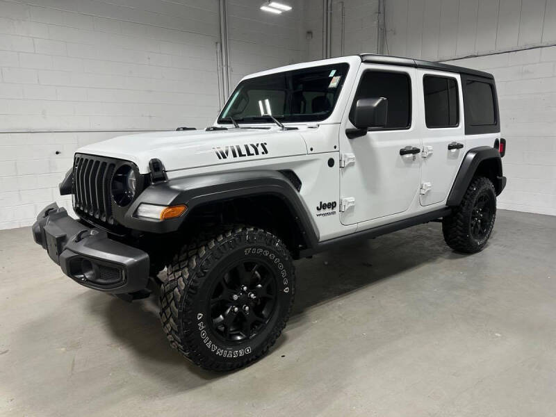 2022 Jeep Wrangler Unlimited for sale at Champagne Motor Car Company in Willimantic CT