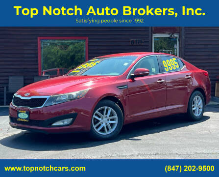 2012 Kia Optima for sale at Top Notch Auto Brokers, Inc. in McHenry IL