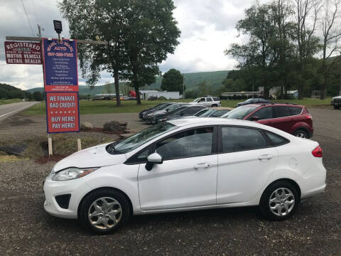 2012 Ford Fiesta for sale at Wahl to Wahl Car Sales in Cooperstown NY