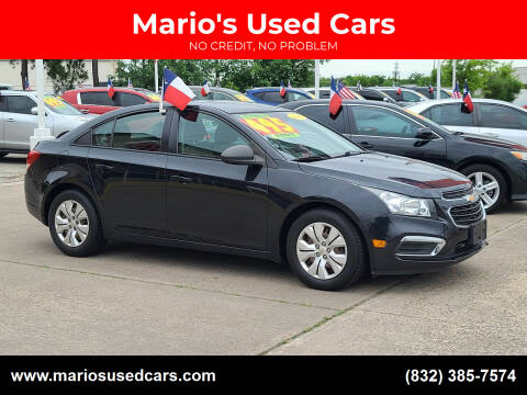 2016 Chevrolet Cruze Limited for sale at Mario's Used Cars in Houston TX