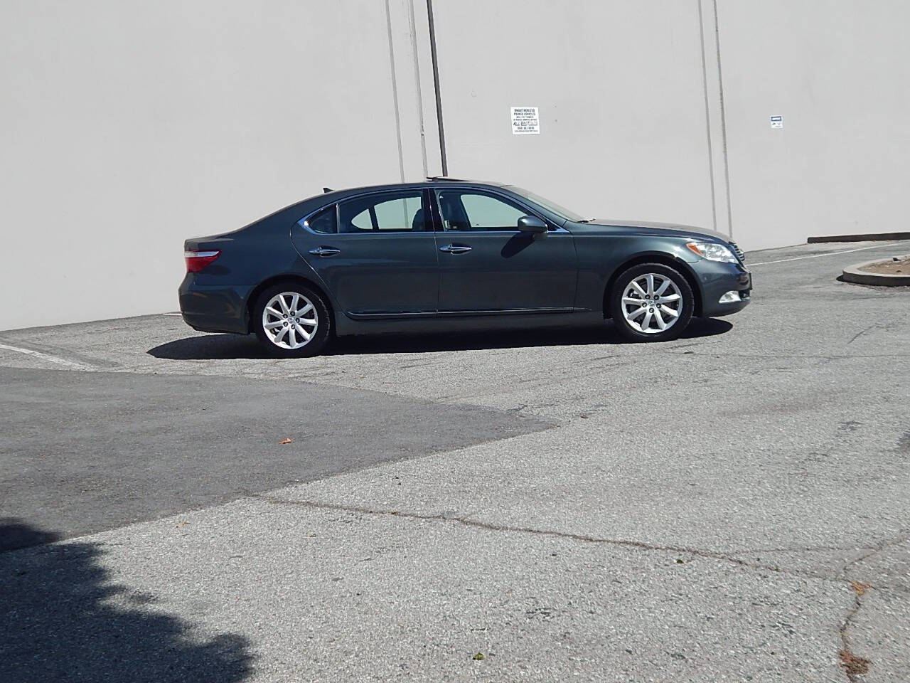 Teal 2007 Lexus LS 460 L L 4dr Sedan 2