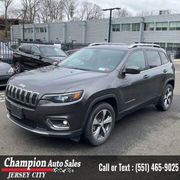 2019 Jeep Cherokee for sale at CHAMPION AUTO SALES OF JERSEY CITY in Jersey City NJ