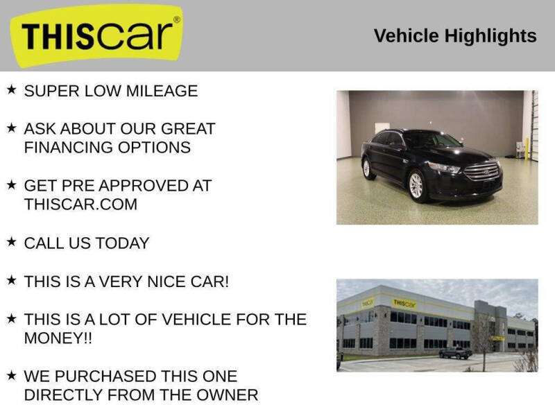 2013 Ford Taurus SE