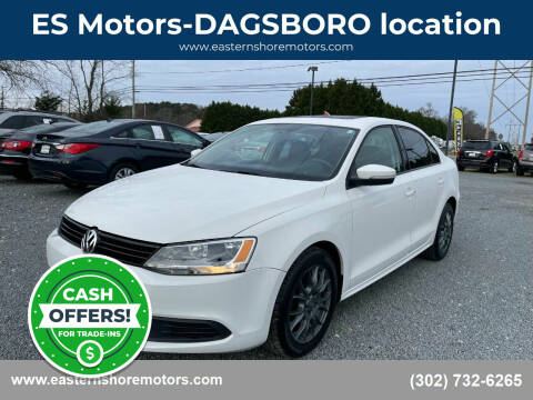 2012 Volkswagen Jetta for sale at ES Motors-DAGSBORO location in Dagsboro DE