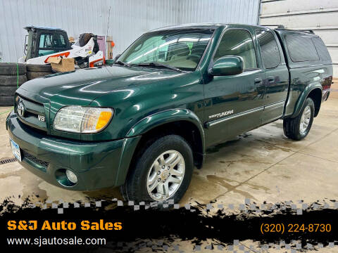 2003 Toyota Tundra for sale at S&J Auto Sales in South Haven MN