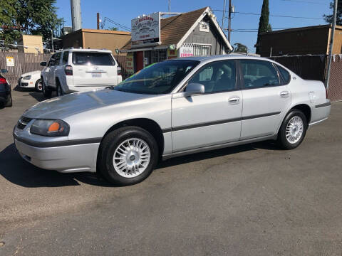 2001 Chevrolet Impala for sale at C J Auto Sales in Riverbank CA