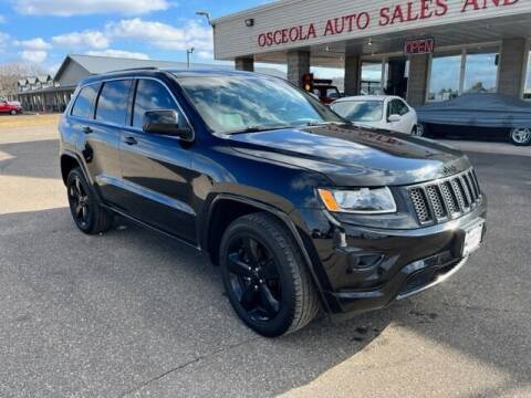 2015 Jeep Grand Cherokee for sale at Osceola Auto Sales and Service in Osceola WI