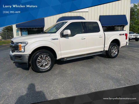 2019 Ford F-150 for sale at Larry Whicker Motors in Kernersville NC
