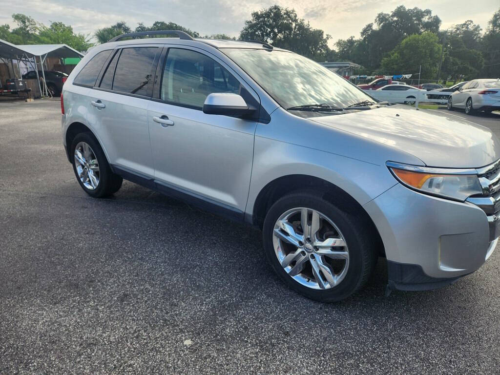 Silver 2013 Ford Edge SEL SEL 4dr Crossover 2