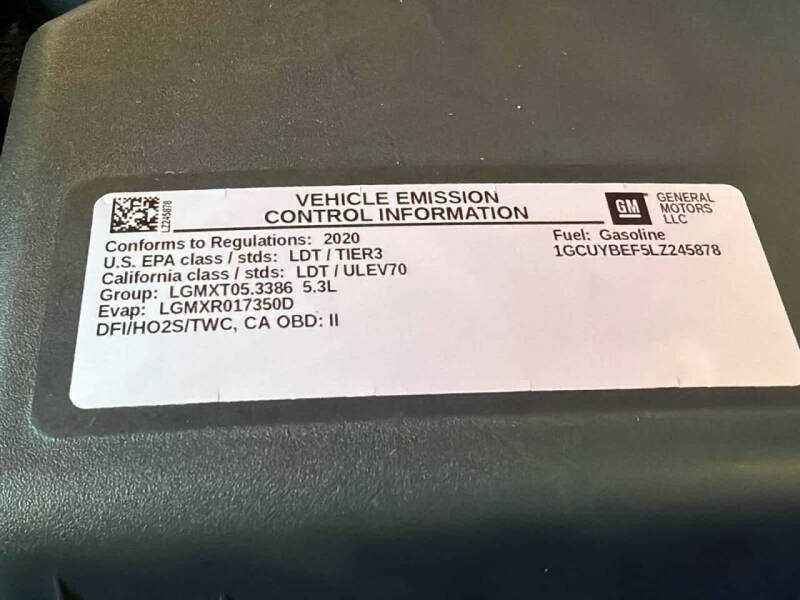 2020 Chevrolet Silverado 1500