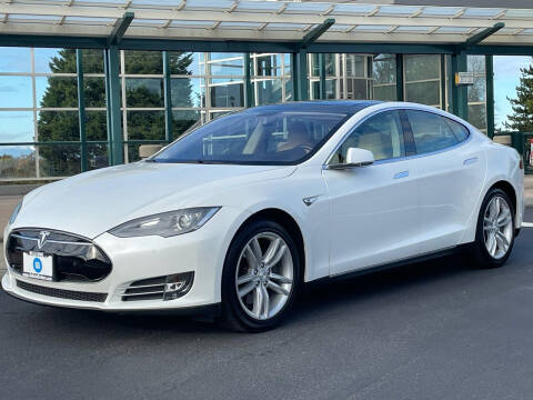 2013 Tesla Model S for sale at GO AUTO BROKERS in Bellevue WA