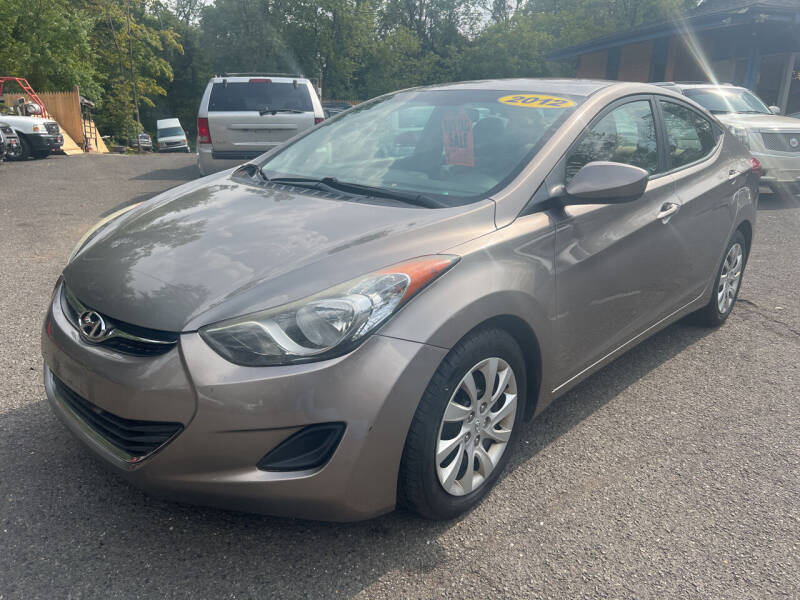 2012 Hyundai Elantra for sale at CENTRAL AUTO GROUP in Raritan NJ