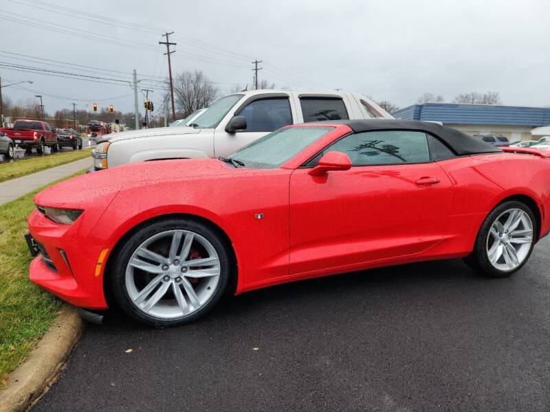 2018 Chevrolet Camaro for sale at COLONIAL AUTO SALES in North Lima OH