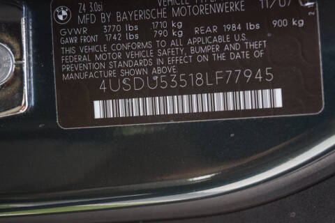 2008 BMW Z4 3.0si