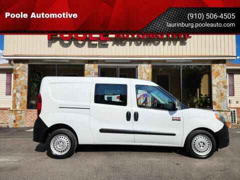 2017 RAM ProMaster City for sale at Poole Automotive in Laurinburg NC