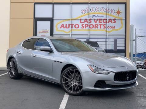 2015 Maserati Ghibli for sale at Las Vegas Auto Sports in Las Vegas NV