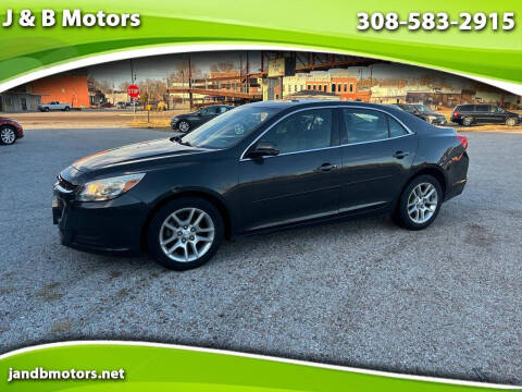 2014 Chevrolet Malibu for sale at J & B Motors in Wood River NE