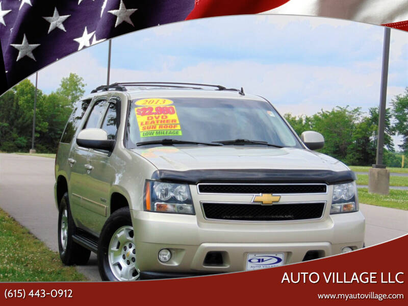 2013 Chevrolet Tahoe for sale at AUTO VILLAGE LLC in Lebanon TN