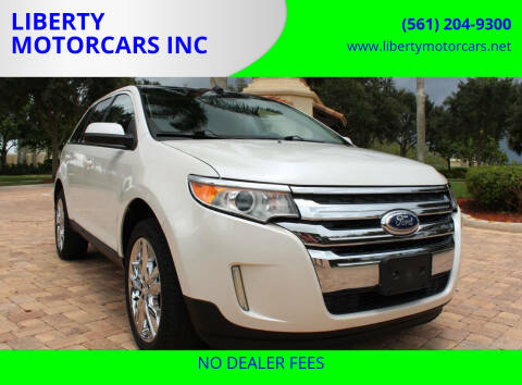 2014 Ford Edge for sale at LIBERTY MOTORCARS INC in Royal Palm Beach FL