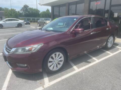 2013 Honda Accord for sale at Greenville Auto World in Greenville NC