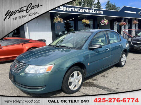 2007 Saturn Ion for sale at Sports Cars International in Lynnwood WA