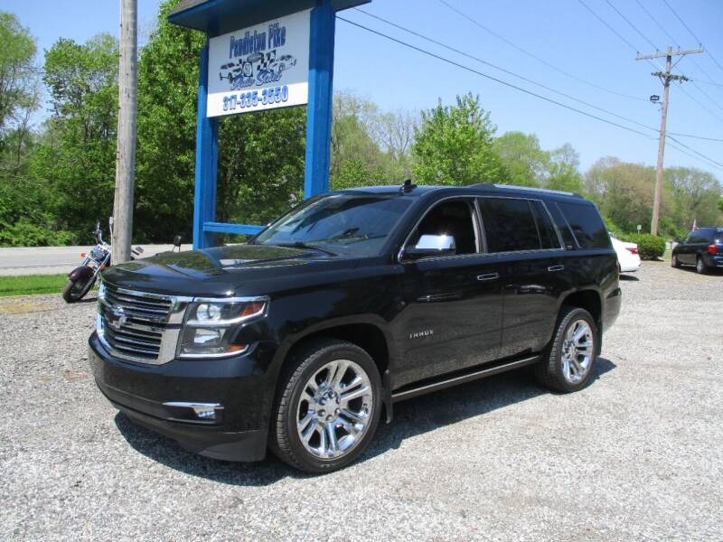 2015 Chevrolet Tahoe for sale at PENDLETON PIKE AUTO SALES in Ingalls IN