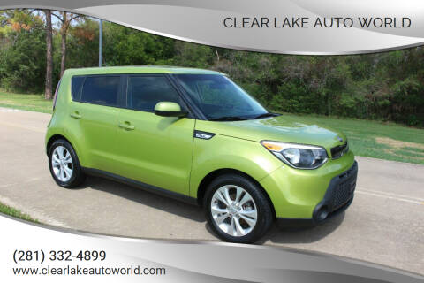 2015 Kia Soul for sale at Clear Lake Auto World in League City TX